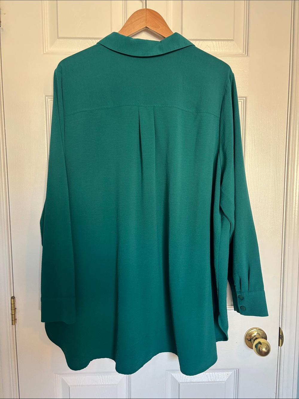 Penningtons collared button down blouse - Picture 8 of 9